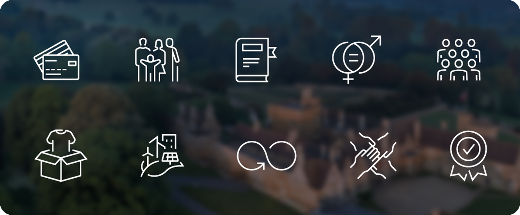 Northamptonshire Council icon set